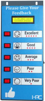 HPC Customer Review System / Machine / Terminal Wall Mounting with Android App Customer Review System / Machine / Terminal Wall Mounting with Android App Indoor PA System(0 W)