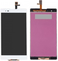 mre LCD Mobile Display for Sony Buy Now LCD With Touch Screen For Sony Xperia T2 Ultra - White Display Glass Combo Folder(With Touch Screen Digitizer)