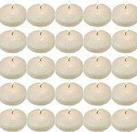 Parkash Candles Floating Nugget Candles Candle(White, Pack of 20)
