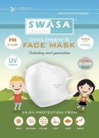 SWASA SWK03 Printed Kids Mask N95 (Pack of 3) Reusable(Multicolor, Free Size, Pack of 3)