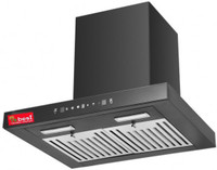 ISBEST 12 Auto Clean Ceiling Mounted Chimney(s/ black, s/ black 1450 CMH)