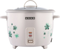 USHA RC10GS1 Electric Rice Cooker(1 L, White)