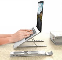 Bitline Stylish Metallic high build stand for laptop / tablets Laptop Stand