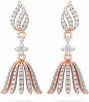 Joyalukkas Rose Gold 18kt Jhumki Earring