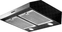 Meglio Slimline Black Wall Mounted Chimney(Black 850 CMH)