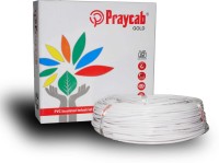 Praycab cables PVC 4 sq/mm White 90 m Wire(white)