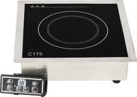 Quba C-175 5000 Watt With Remote Commercial Induction Cooktop(Silver, Touch Panel)