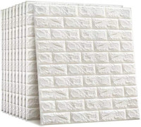 Flipkart SmartBuy 77 cm x 70 cm Architecture Embossed Wallpaper(White)