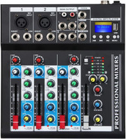 KH HT4 Bluetooth Compatible Professional Portable Digital DJ Console Wired DJ Controller