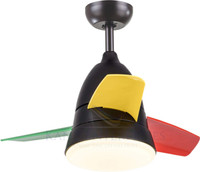 Kanz Enterprises K-308 Black 940 mm 3 Blade Ceiling Fan(Red, Black, Pack of 1)