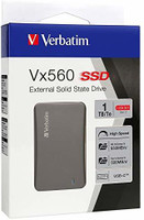 Verbatim Verbatim 1TB SSD Vx560 USB3.1 Solid State Drive External 1 TB All in One PC's Internal Solid State Drive (SSD) (Vx560)