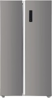 Panasonic 590 L Frost Free Side by Side 5 Star Refrigerator(Black, NR-BS62MKX1)