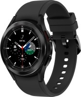 SAMSUNG Galaxy Watch4 Classic Bluetooth (4.2cm) - Health Monitoring, Sleep Tracking(Black Strap, Free Size)