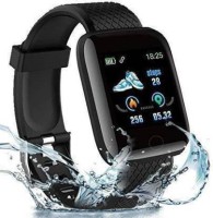 cosvo ID 116 Smart Band with Wall Papers(Black Strap, Size : Free)