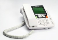 Beetel M71 UPDATED VERSION WITH SCHEME Corded Landline Phone(White)