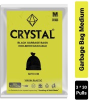 crystal Oxo-biodegradable Medium 90 bags Garbage Bag(90Bag )