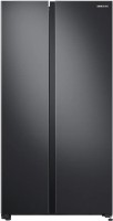View SAMSUNG 692 L Frost Free Side by Side Refrigerator(Black Matt, RS72A50K1B4/TL)  Price Online