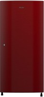 Haier 195 L Direct Cool Single Door 3 Star Refrigerator(RedBrushline, HRD-1953CCR-E)