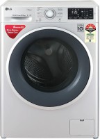 LG 6.5 kg Fully Automatic Front Load with In-built Heater Silver(FHT1265ANL)