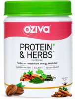 OZiva Protein & Herbs Shake for Women (17 Servings) Whey Protein(500 g, Cafe Mocha)