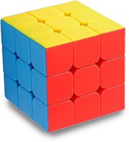 Miss & Chief High Speed Stickerless 3x3 Magic Cube Puzzle Game Toy(1 Pieces)