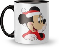 Guru Creation Micky Mouse Cartoon Printed Multicolor Ceramic Coffee Mug(320 ml)