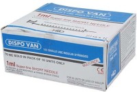 DISPOVAN 100 Insulin Syringe Super fine 31G Medical Needle(Clear)