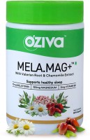 OZiva Mela.Mag+ (10mg Melatonin, Magnesium, Vitamin B6) for Healthy & Deep Sleep(60 No)