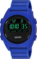 Eagle fly 9060EF Blue Plain Watch Sports Multifunctional Dual Time Digital Boys Watch Digital Watch  - For Men