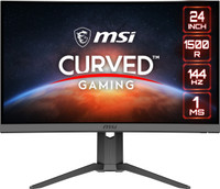 MSI Optix 23.8 inch Curved Full HD VA Panel Gaming Monitor (Optix G24C6P)(AMD Free Sync, Response Time: 1 ms, 144 Hz Refresh Rate)
