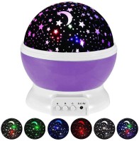 AJB light kids prjectr lamp night lights toys star bedroom room led home baby toy ceiling decoration wall lighting galaxy lamps decor star glow small bed light lamp Night Lamp(18 cm, Multicolor)