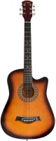 Flipkart SmartBuy RS - G38C 3TS Acoustic Guitar Linden Wood Linden Wood(Multicolor)