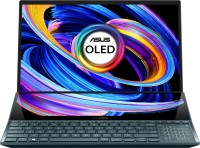 ASUS ZenBook Pro Duo 15 (2021) OLED Touch Panel Core i7 10th Gen - (32 GB/1 TB SSD/Windows 10 Home/8 GB Graphics/Intel Integrated UHD) UX582LR-H701TS Creator Laptop(15.6 inch, Celestial Blue, 2.34 kg, With MS Office)