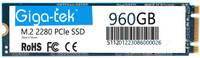 Giga-tek M.2 2280 SATA SSD 960 GB All in One PC's Internal Solid State Drive (SSD) (EZ711)(Interface: SATA III, Form Factor: M.2)