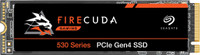 Seagate Firecuda 530 - M.2 PCIe Gen4 and 3-Years Rescue Services 2 TB Laptop Internal Solid State Drive (SSD) (ZP2000GM3A013)(Interface: M.2, Form Factor: M.2)