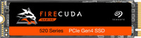 Seagate Firecuda 520 with PCIe Gen4 x4 NVMe 1.3 for PC Gaming Laptop, Desktop 500 GB Laptop Internal Solid State Drive (SSD) (ZP500GM3A002)(Interface: PCIe NVMe, Form Factor: M.2)
