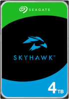 Seagate Skyhawk Video with 3.5 inch SATA 6 Gb/s 64 MB Cache for DVR NVR Security Camera System with 3 Years Rescue Services 4 TB Surveillance Systems Internal Hard Disk Drive (HDD) (ST4000VX013)(Interface: SATA, Form Factor: 3.5 inch)