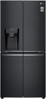 LG 570 L Frost Free Side by Side Inverter Technology Star Refrigerator(BLACK, GC-L22FTQBL)