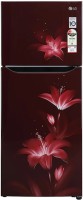 View LG 260 L Frost Free Double Door 2 Star Refrigerator(Ruby Glow, GL-N292BRGY)  Price Online