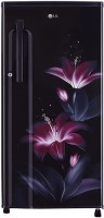 LG 188 L Direct Cool Single Door 3 Star Refrigerator(Purple Glow, GL-B191KPGD)