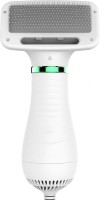24x7eMall Pet Hair Dryer, 2 In 1 Pet Grooming Hair Dryer With Slicker Brush, Home Dog Hair Dryer With Adjustable 3 Settings, For Small And Medium Dogs And Cats Pet Dryer(White)