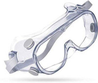 KIRAZ Anti Fog Glasses protection eye allergy KIRAZ Safety Clear Glasses Goggles Eye Protection Personal Equipment Anti-fog Transparent Medical Protective Glasses, Clear Anti- Fog Lens, Reusable Laboratory Glass for Men & Woman Power Tool, Welding, Laboratory, Blowtorch, Wood-working  Safety Goggle(
