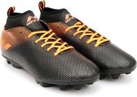 NIVIA Pro Carbonite -2018 Football Shoes For Men(Black, Orange)