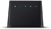 Genveo B310 4G Router Lan Port 1, Rj 11 port 1 For Telephone Voice | All Sim Support | jio only for data & WiFi Hotspot 149 Mbps 4G Router(Black, NA)