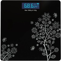 Pristyn care Weight Machine Pro Max | Premium Design Heavy Duty Electronic Thick Tempered Glass LCD Display Digital Personal Bathroom Health Body Weight Bathroom Weighing Scale | weight bathroom scale digital | Weight Scale For Human Body by beatXP Weighing Scale(Black)