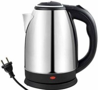 PRATYANG Stainless Steel Electric Multi Cooker Kettle 5 Cups Coffee Maker(Sliver,Black)