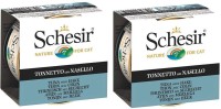 Schesir 51% Tuna with Hake in Jelly Canned Cat Wet Food- 85 g Each Tuna 0.17 kg (2x0.09 kg) Wet Adult Cat Food