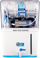 KENT Ace Copper 8 L RO + UV + UF + TDS Control + UV in Tank + Copper Water Purifier(White)