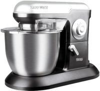 DSP Stand Mixer6.5 L SS Bowl| Includes Whisking Cone, Mixing Beater & Dough Hook 1200 W Stand Mixer 1200 W Stand Mixer(Grey)