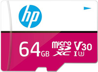 HP U3 V30 64 GB MicroSD Card Class 10 100 MB/s  Memory Card(With Adapter)